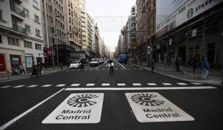 Los Juzgados comienzan a anular las multas de Madrid Central