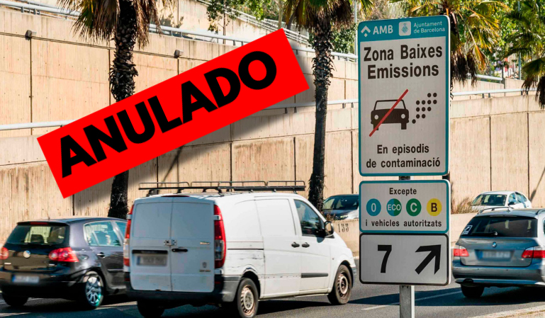 ¡Anulan la zona de bajas emisiones de Barcelona! ¿Que pasa con Madrid?
