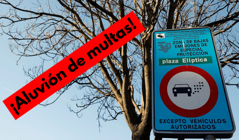 ¿Qué puedo hacer si me han llegado multas de la ZBE de Plaza Elíptica?