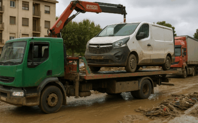 Ayudas para camiones y remolques dañados por la DANA en Valencia: requisitos, plazos y cómo solicitarlas