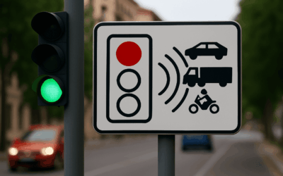 La nueva señal de la DGT que avisa de cámaras en semáforos y sanciona con 200 euros