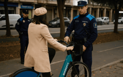 Multas que te pueden poner como peatón, en patinete o bicicleta