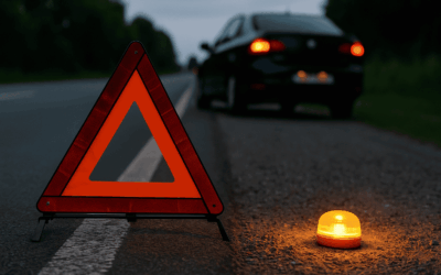 España elimina los triángulos de emergencia desde el 1 de enero de 2026: la baliza V16 conectada será el único dispositivo válido