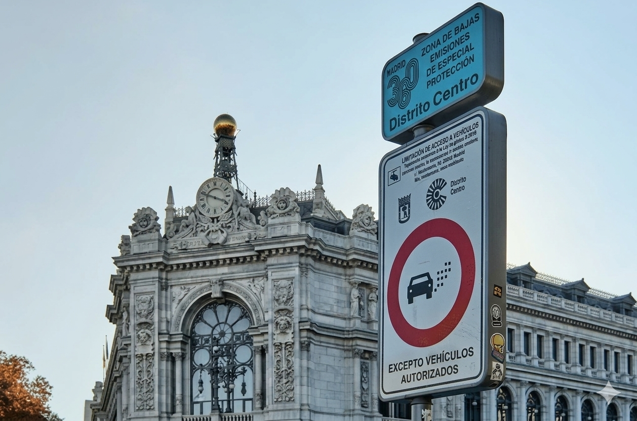 Madrid coches sin etiqueta