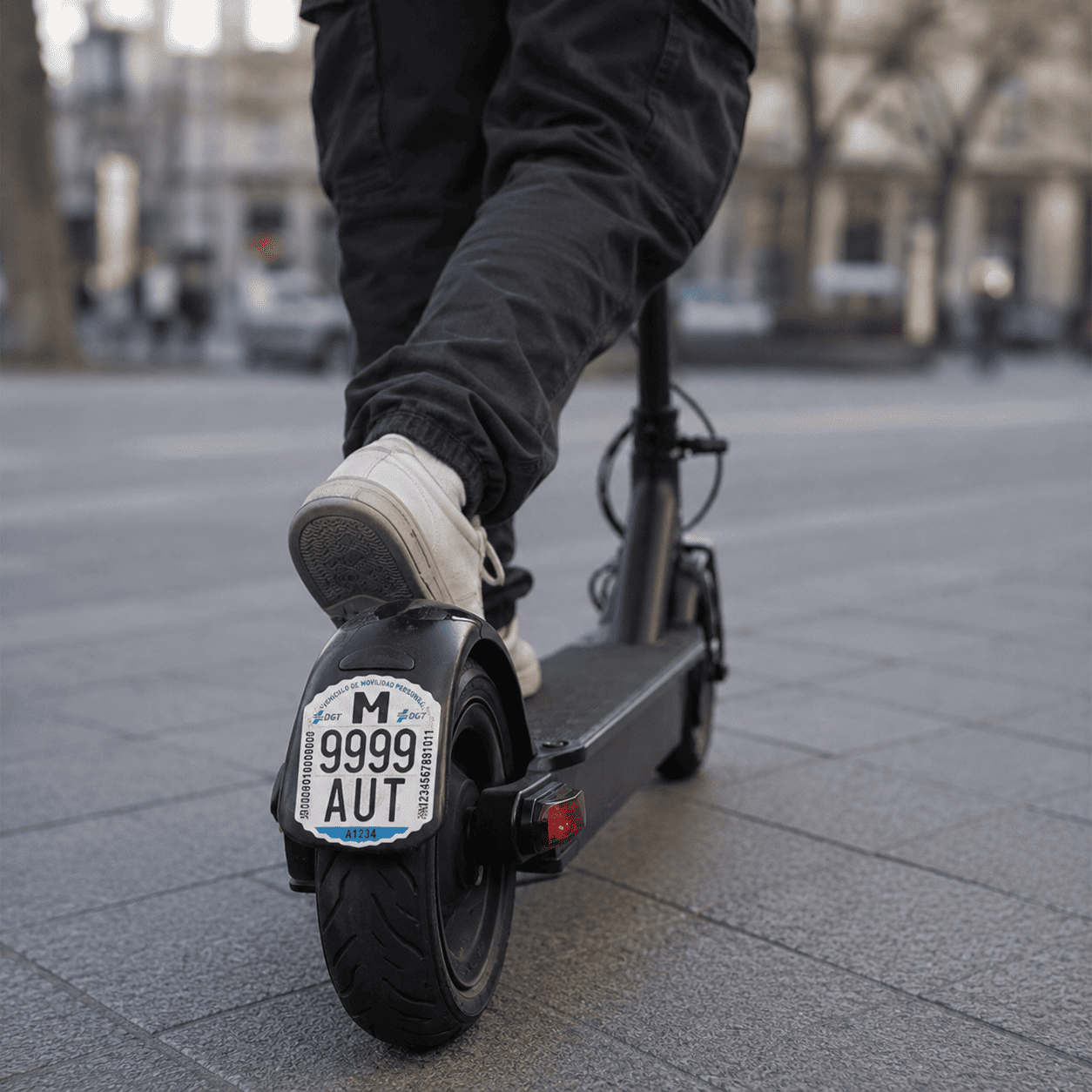 matrículas de patinete eléctrico