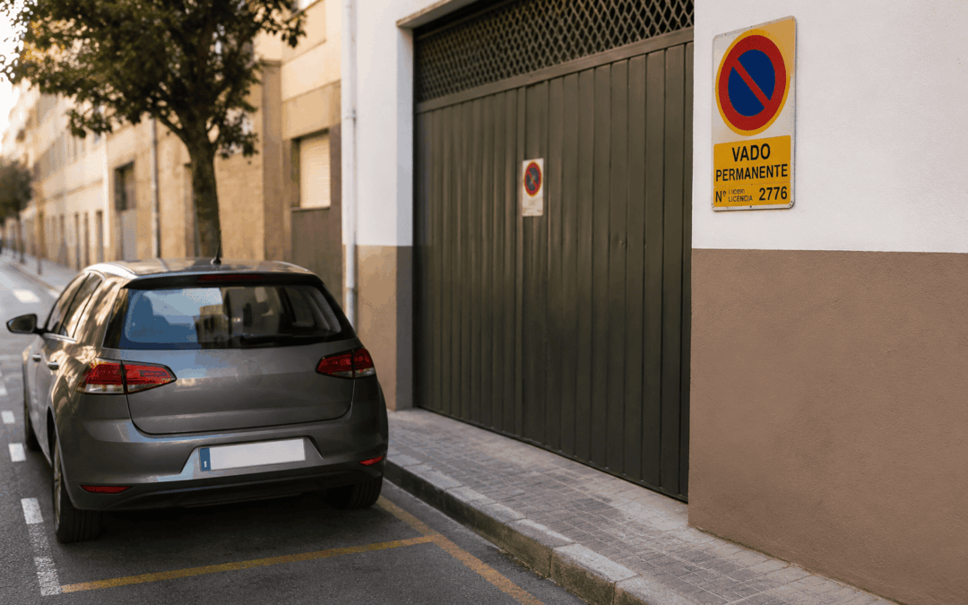 Vado permanente: cuándo puedes denunciar a un vecino y cuándo pueden multarte a ti