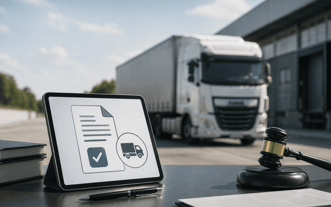 La carta de porte electrónica llega a España: será obligatoria a partir del 5 de octubre de 2026