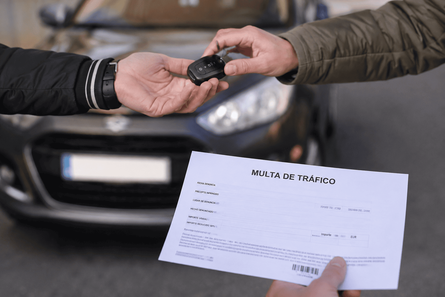Multas al comprar un coche de segunda mano: quién paga y cómo evitarlas